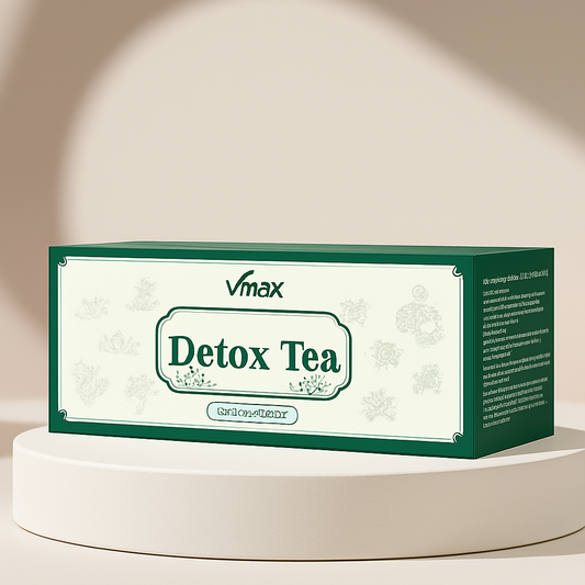 VMax Detox Tea – Herbal Cleanse for Digestion, Bloating & Weight Support