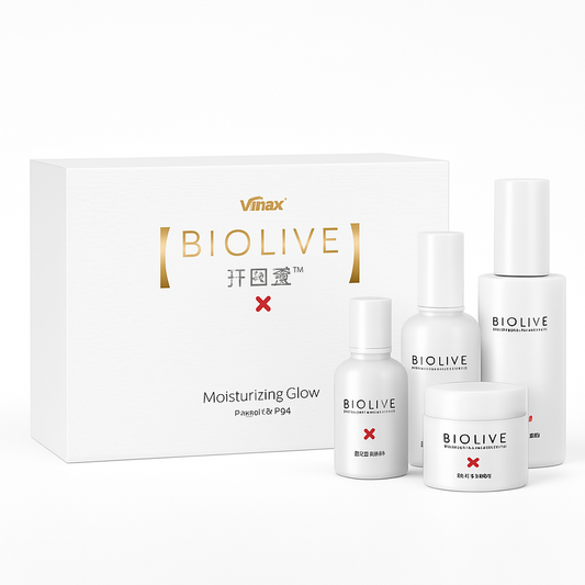 Vmax Biolive Moisturizing Gloss Set – Advanced Peptide Lip Care & Skin Rejuvenation