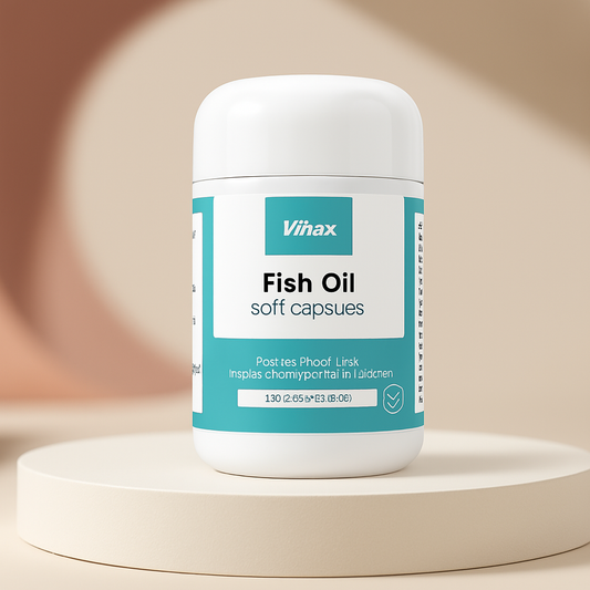 VMax Fish Oil Soft Capsules – High EPA & DHA for Heart, Brain & Joint Health