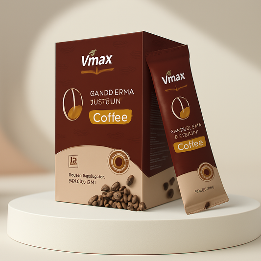 VMax Ganoderma Lucidum Coffee – Reishi Mushroom-Infused Energy & Immunity Blend