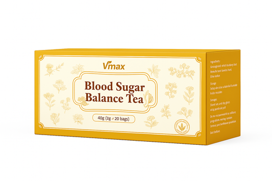VMax Blood Sugar Balance Tea – Herbal Support for Glucose & Metabolic Health